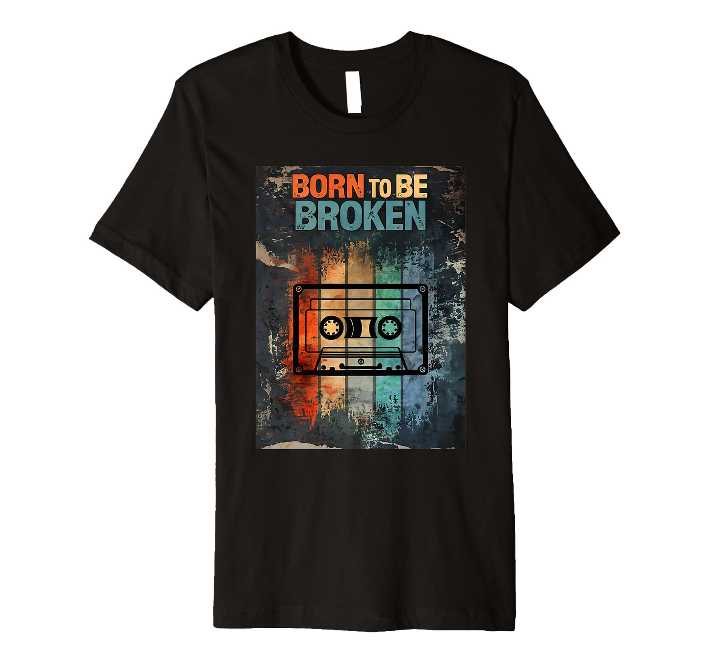 Born To Be Broken Tape T-Shirt - Aesthetic Graphic Men Women - T-Shirt, Sweatshirt, Hoodie