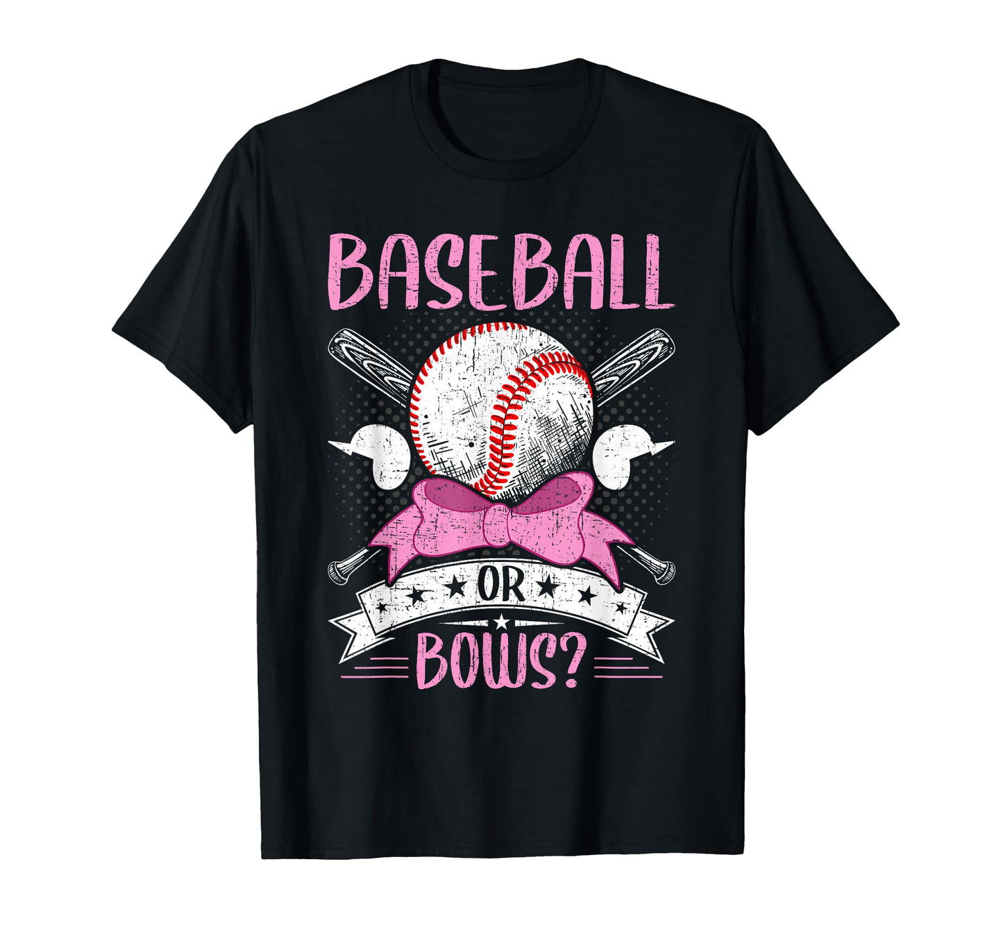 Baseball Or Bows Baseball Lover T-Shirt - Streetwear Style for Adults - T-Shirt, Sweatshirt, Hoodie