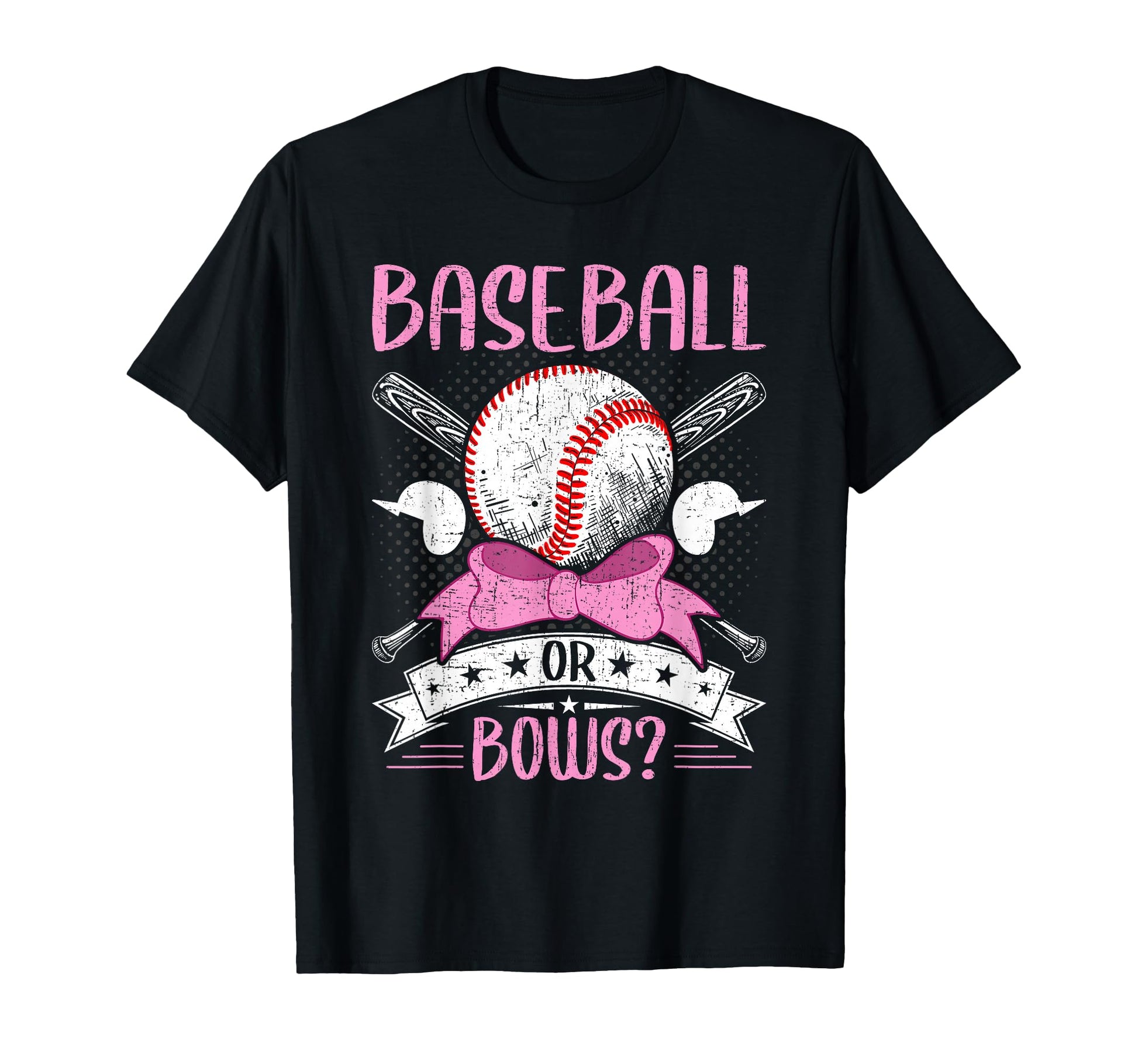 Baseball Or Bows Baseball Lover T-Shirt - Streetwear Style for Adults - T-Shirt, Sweatshirt, Hoodie