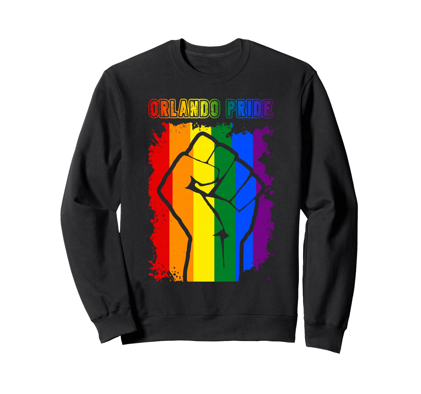 Orlando Florida Lgbt Pride Month Sweatshirt - Fun Novelty Design Unisex - T-Shirt, Sweatshirt, Hoodie