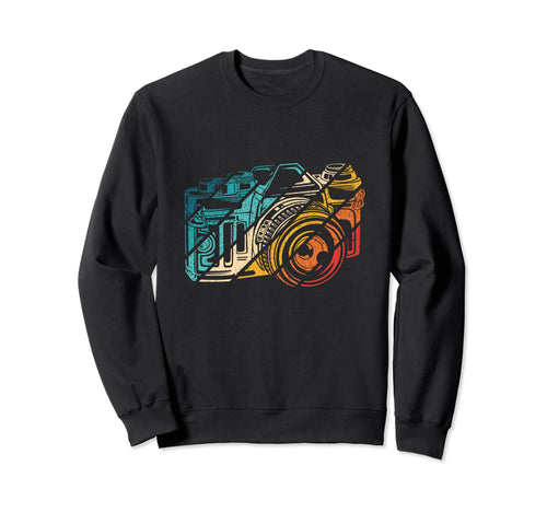 Camera Photography Lover Sweatshirt - Minimalist Print Men Women - T-Shirt, Sweatshirt, Hoodie