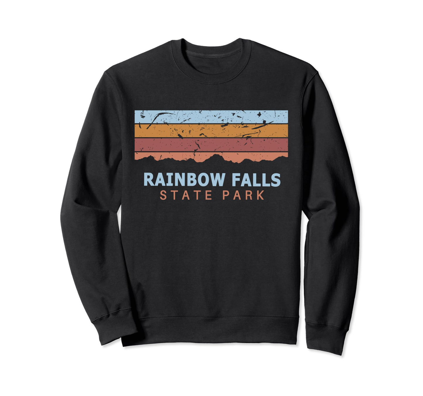 Rainbow Falls State Park Washington Sweatshirt - Minimalist Print Unisex - T-Shirt, Sweatshirt, Hoodie