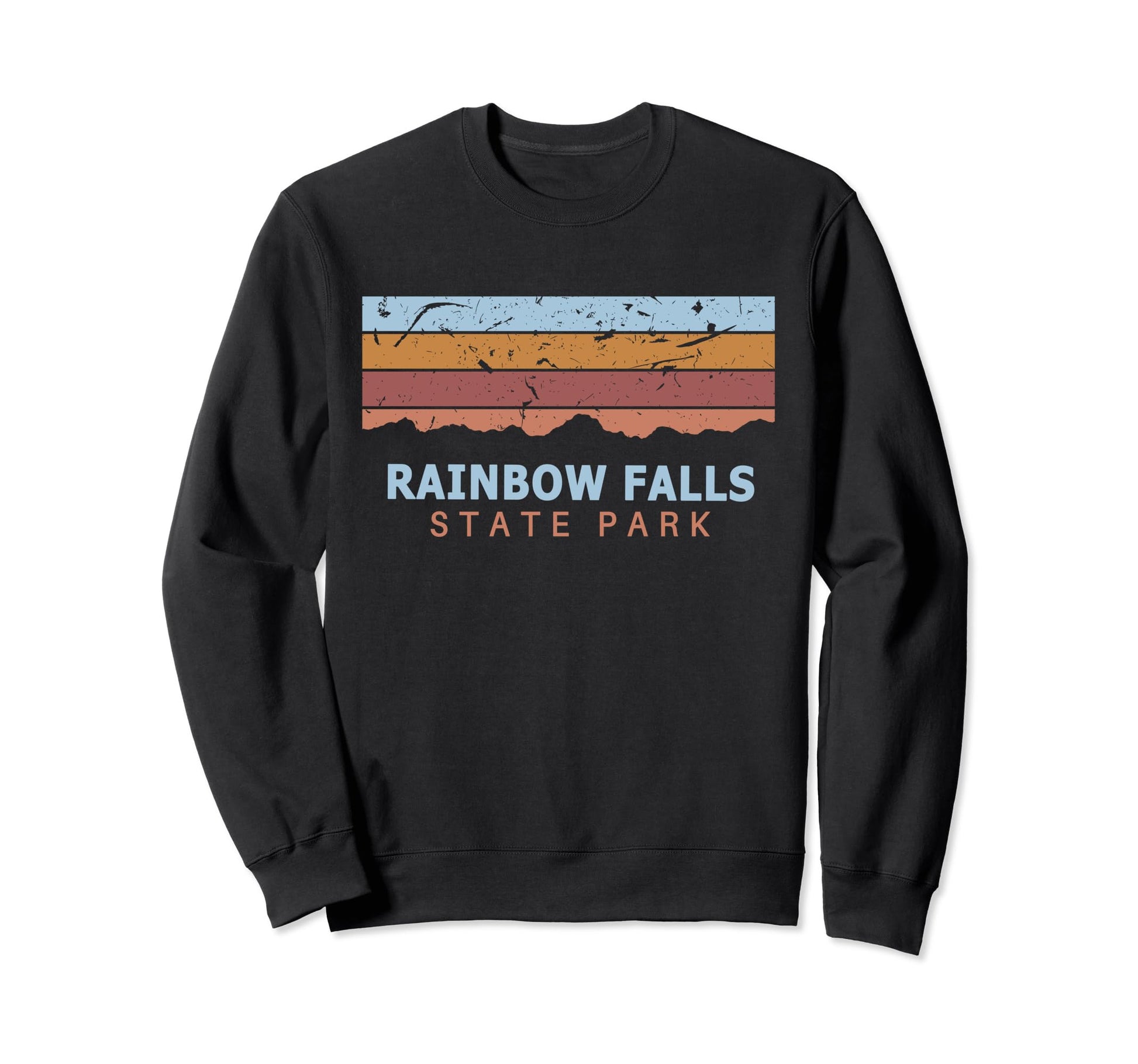 Rainbow Falls State Park Washington Sweatshirt - Minimalist Print Unisex - T-Shirt, Sweatshirt, Hoodie
