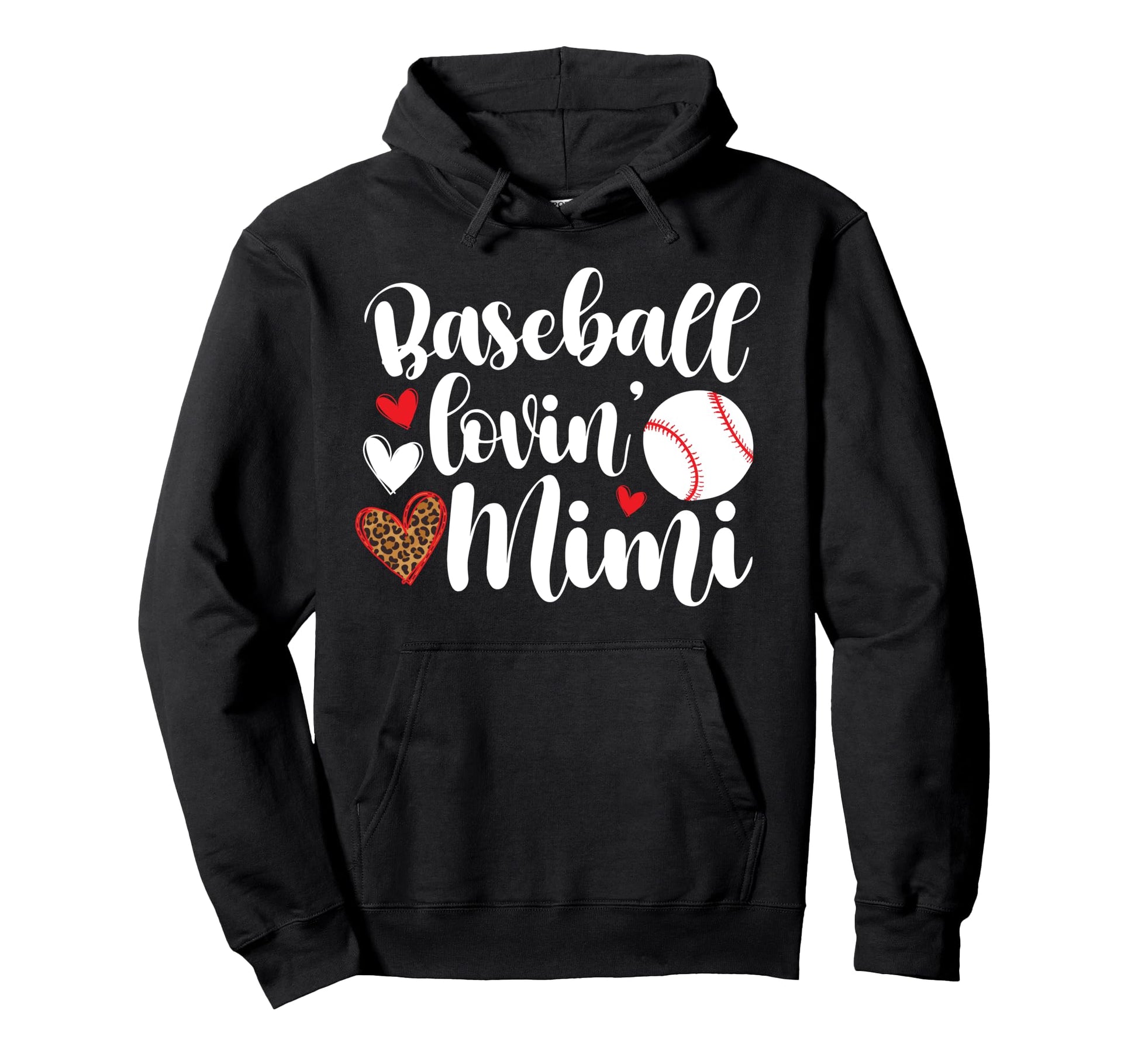 Baseball Lovin Mimi Baseball Mimi Hoodie - Unique Graphic for Adults - T-Shirt, Sweatshirt, Hoodie