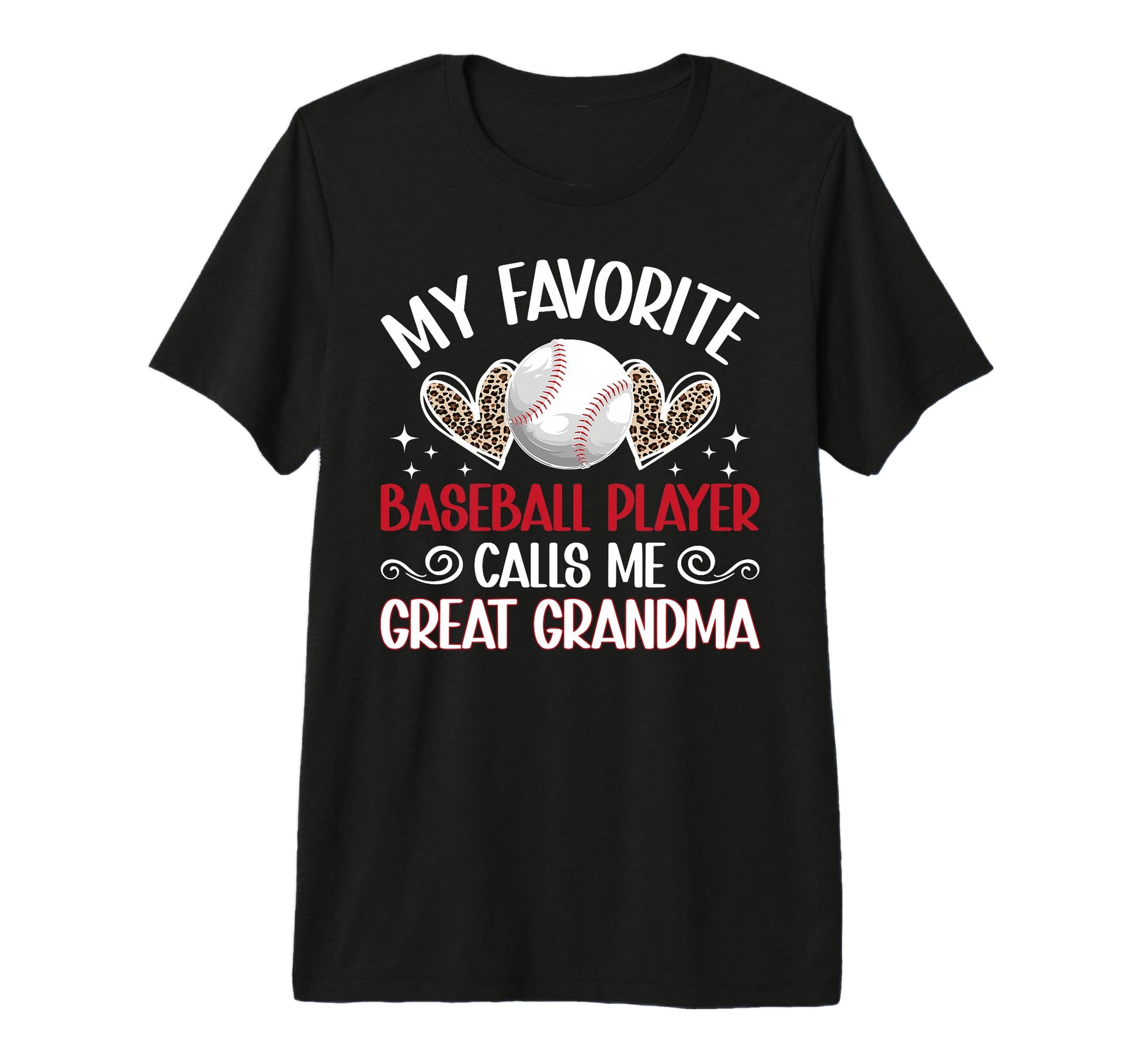Proud Baseball Great Grandma Baseball T-Shirt - Graphic Print Men Women - T-Shirt, Sweatshirt, Hoodie