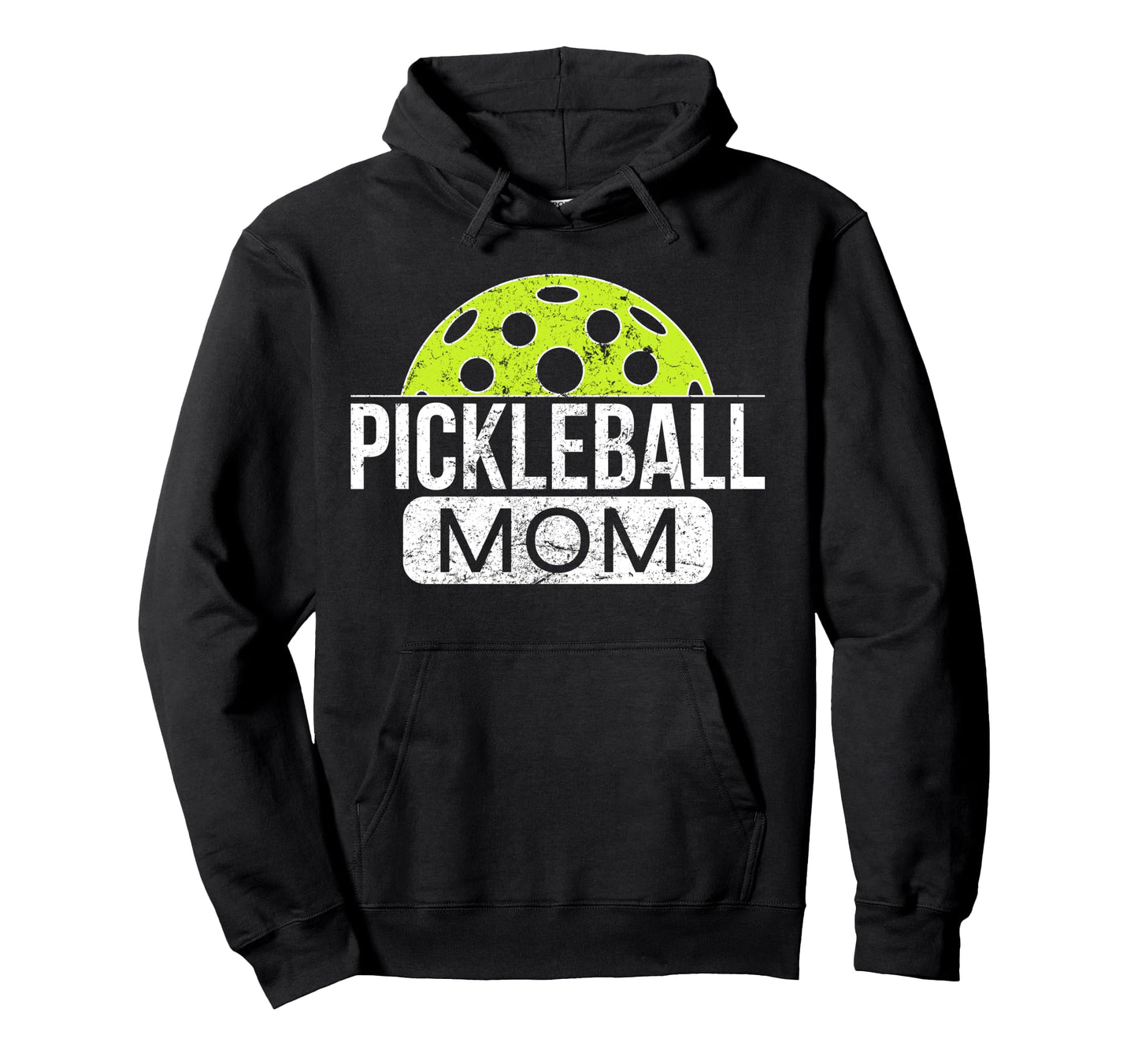 Pickleball Mom Game Day Player Open Hoodie - Fun Novelty Design Men Women - T-Shirt, Sweatshirt, Hoodie
