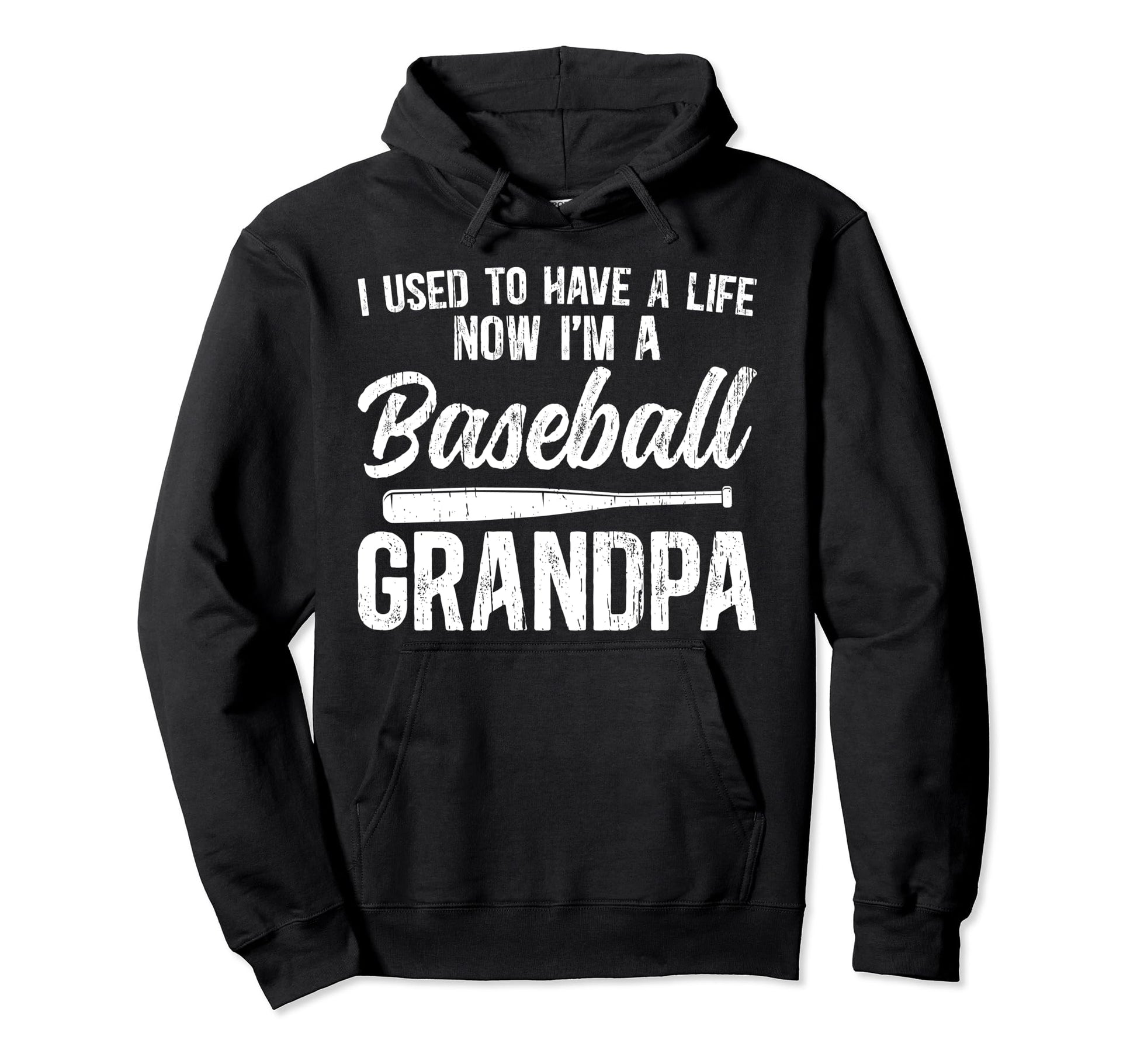 Im Baseball Grandpa Baseball Player Hoodie - Trendy Graphic Men Women - T-Shirt, Sweatshirt, Hoodie