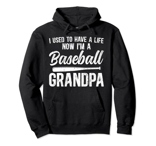 Im Baseball Grandpa Baseball Player Hoodie - Trendy Graphic Men Women - T-Shirt, Sweatshirt, Hoodie