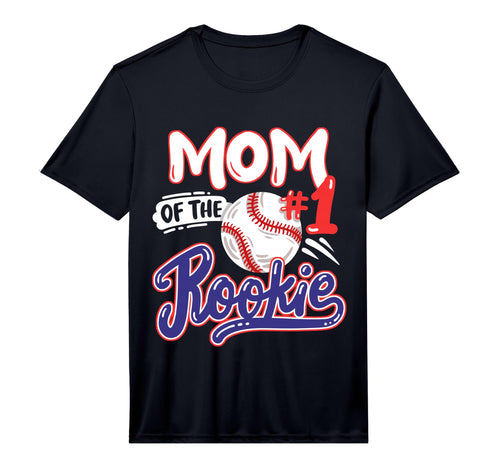 Mom Rookie 1St Baseball Birthday T-Shirt - Casual Everyday Wear for Adults - T-Shirt, Sweatshirt, Hoodie