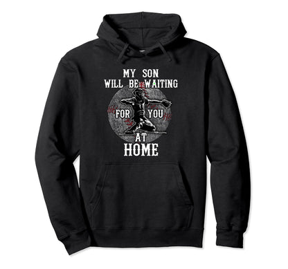 Catchers Mom Game Day Gear Mothers Hoodie - Fun Novelty Design Unisex - T-Shirt, Sweatshirt, Hoodie