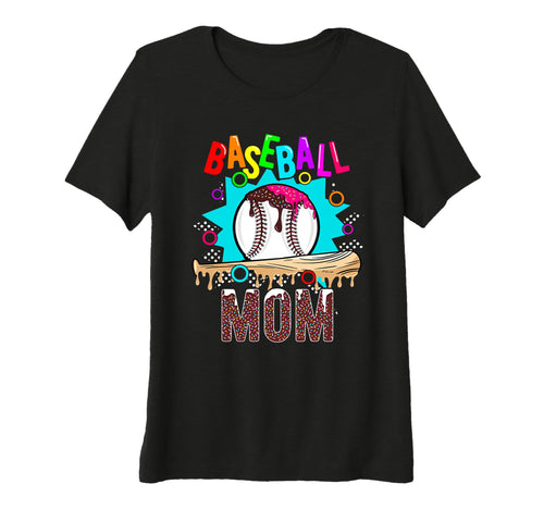 Womens Baseball Mom Baseball Mom Tri T-Shirt - Streetwear Style Men Women - T-Shirt, Sweatshirt, Hoodie