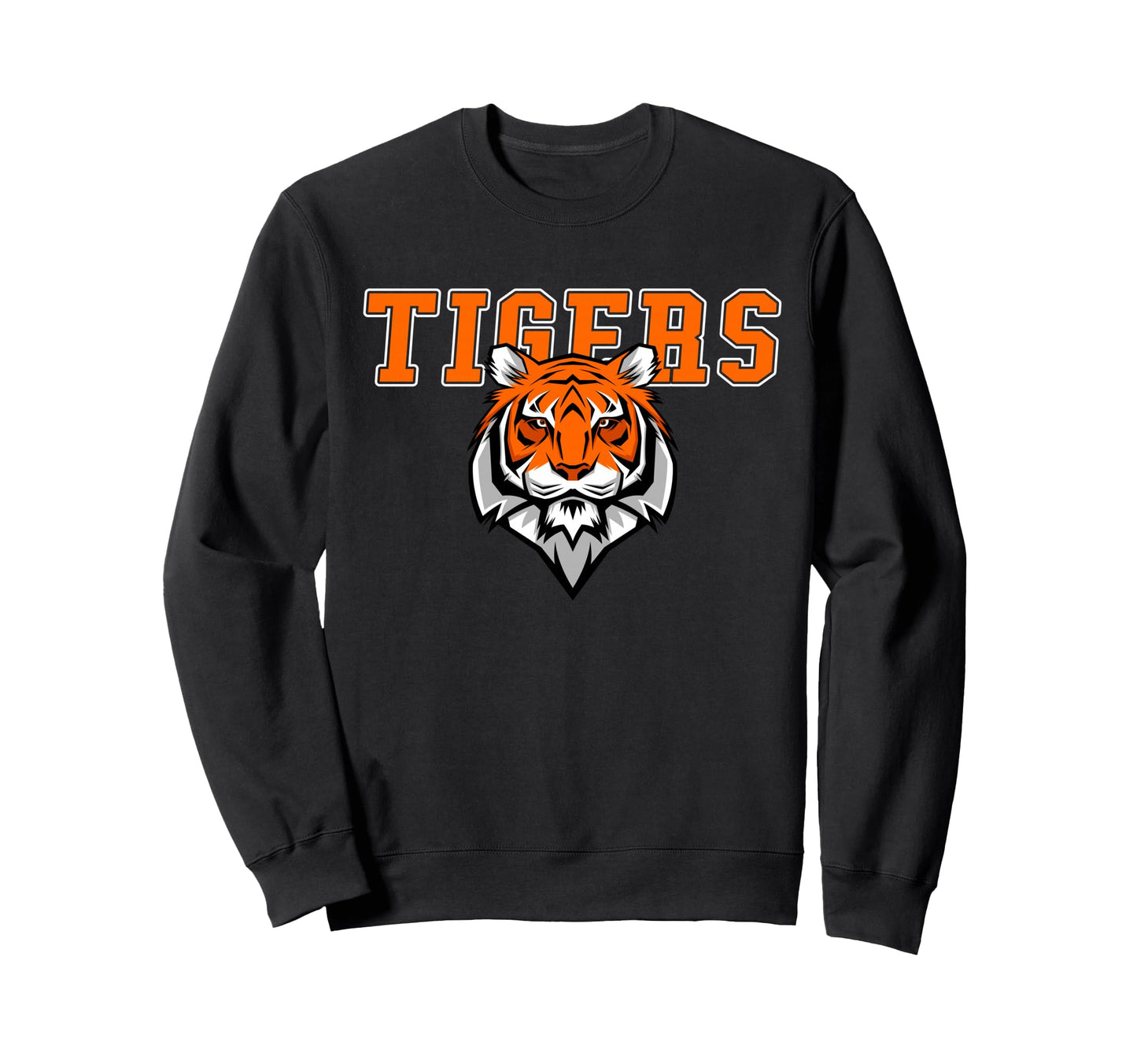 Tigers Volleyball Team Tiger Sweatshirt - Custom Art Print Men Women - T-Shirt, Sweatshirt, Hoodie