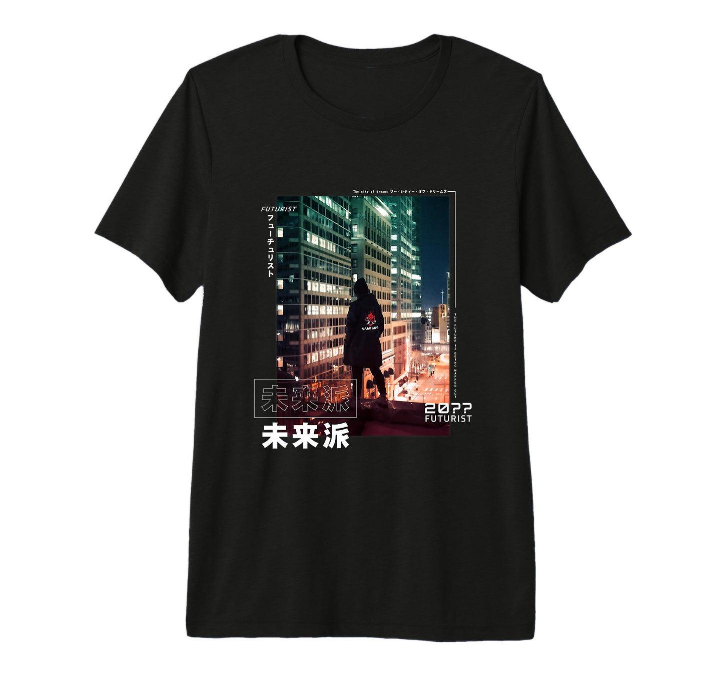 Japanese Vaporwave Futuristic Cyberpunk T-Shirt - Minimalist Print Unisex - T-Shirt, Sweatshirt, Hoodie