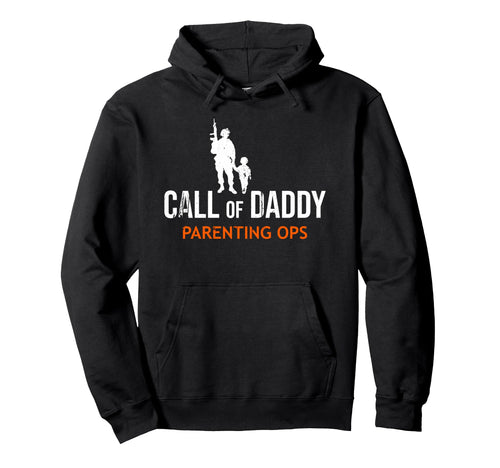 Mens Gamer Dad Call Daddy Parenting Hoodie - Fun Novelty Design Men Women - T-Shirt, Sweatshirt, Hoodie