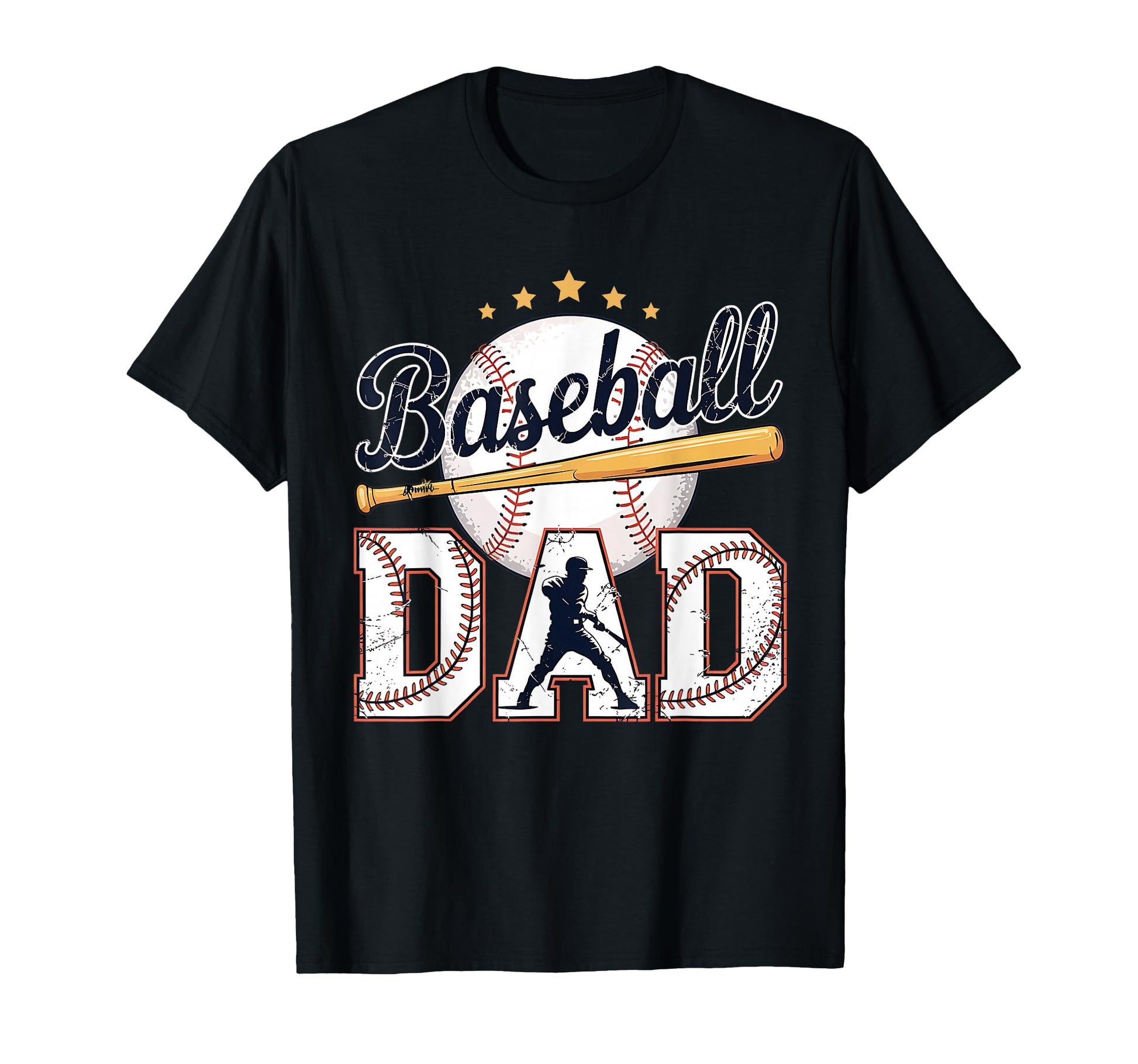 Funny Baseball Dad Player Sports Fan T-Shirt - Custom Art Print Men Women - T-Shirt, Sweatshirt, Hoodie
