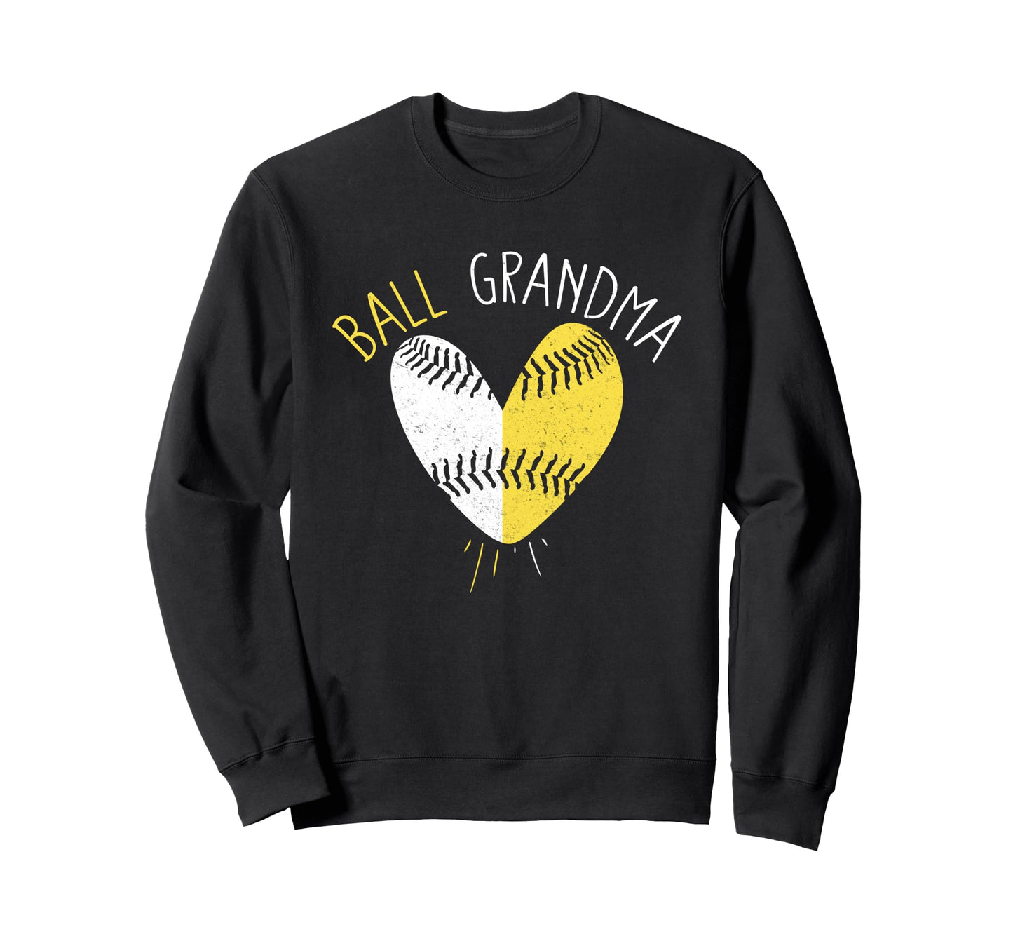 Funny Baseball Ball Grandma Sweatshirt - Custom Art Print Men Women - T-Shirt, Sweatshirt, Hoodie