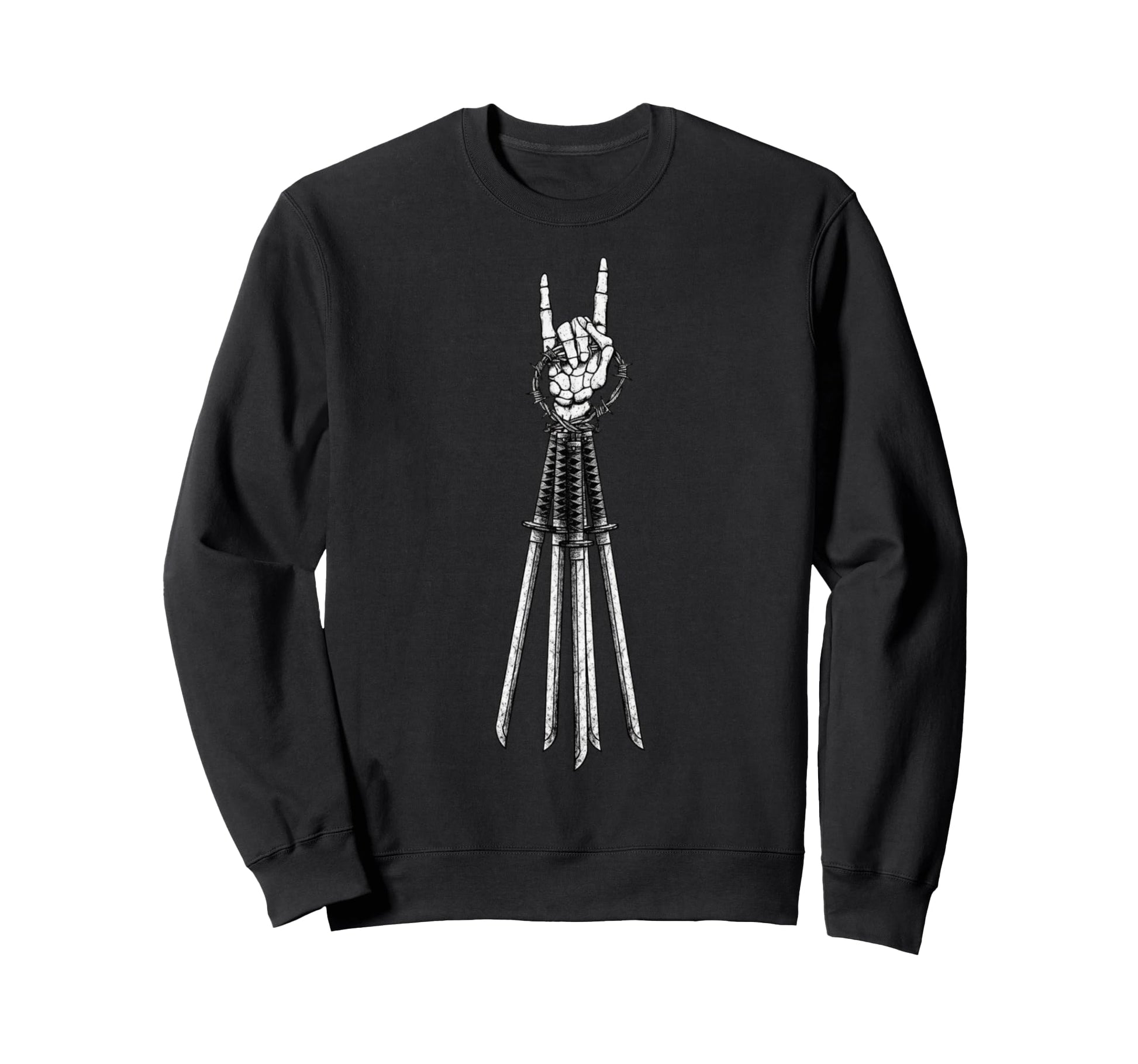 Ninja Samurai Sword Blade Katana Sweatshirt - Unique Graphic for Adults - T-Shirt, Sweatshirt, Hoodie