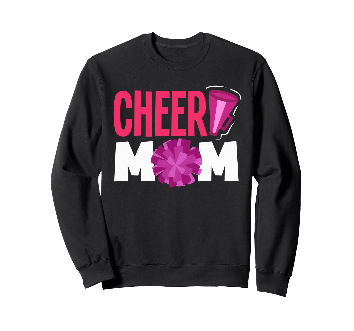 Cheer Mom Game Day Cheerleading Mom Sweatshirt - Streetwear Style Unisex - T-Shirt, Sweatshirt, Hoodie