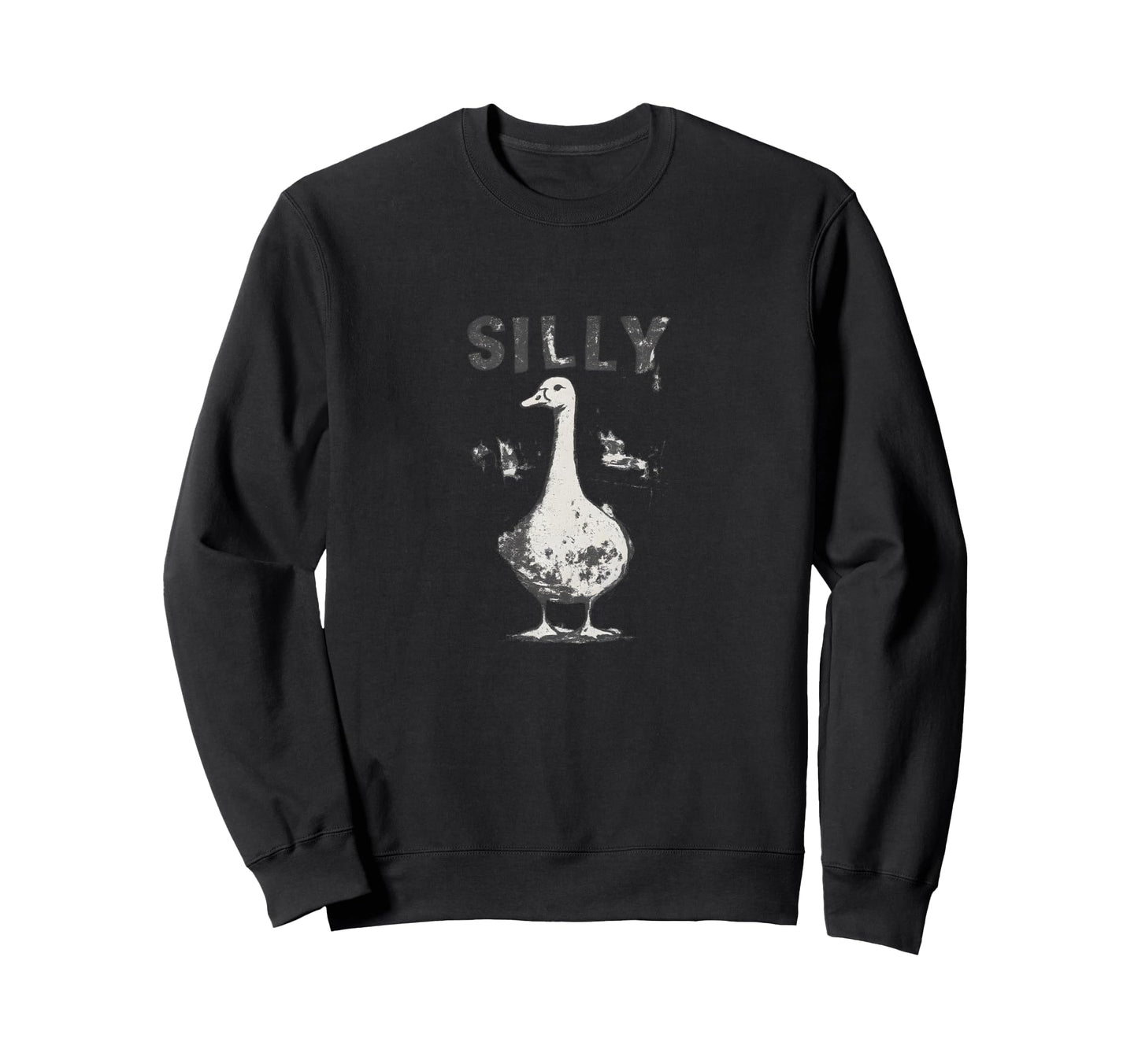 Goose Grunge Meme Funny Viral Goose Pun Sweatshirt - Novelty Apparel Unisex - T-Shirt, Sweatshirt, Hoodie
