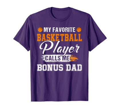 My Favorite Basketball Player Calls Me T-Shirt - Graphic Print Men Women - T-Shirt, Sweatshirt, Hoodie