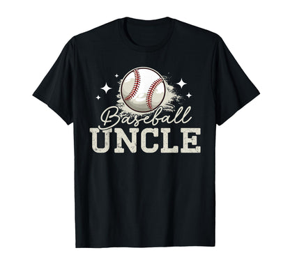 Baseball Uncle Sport Baseball Player T-Shirt - Trendy Graphic Unisex - T-Shirt, Sweatshirt, Hoodie