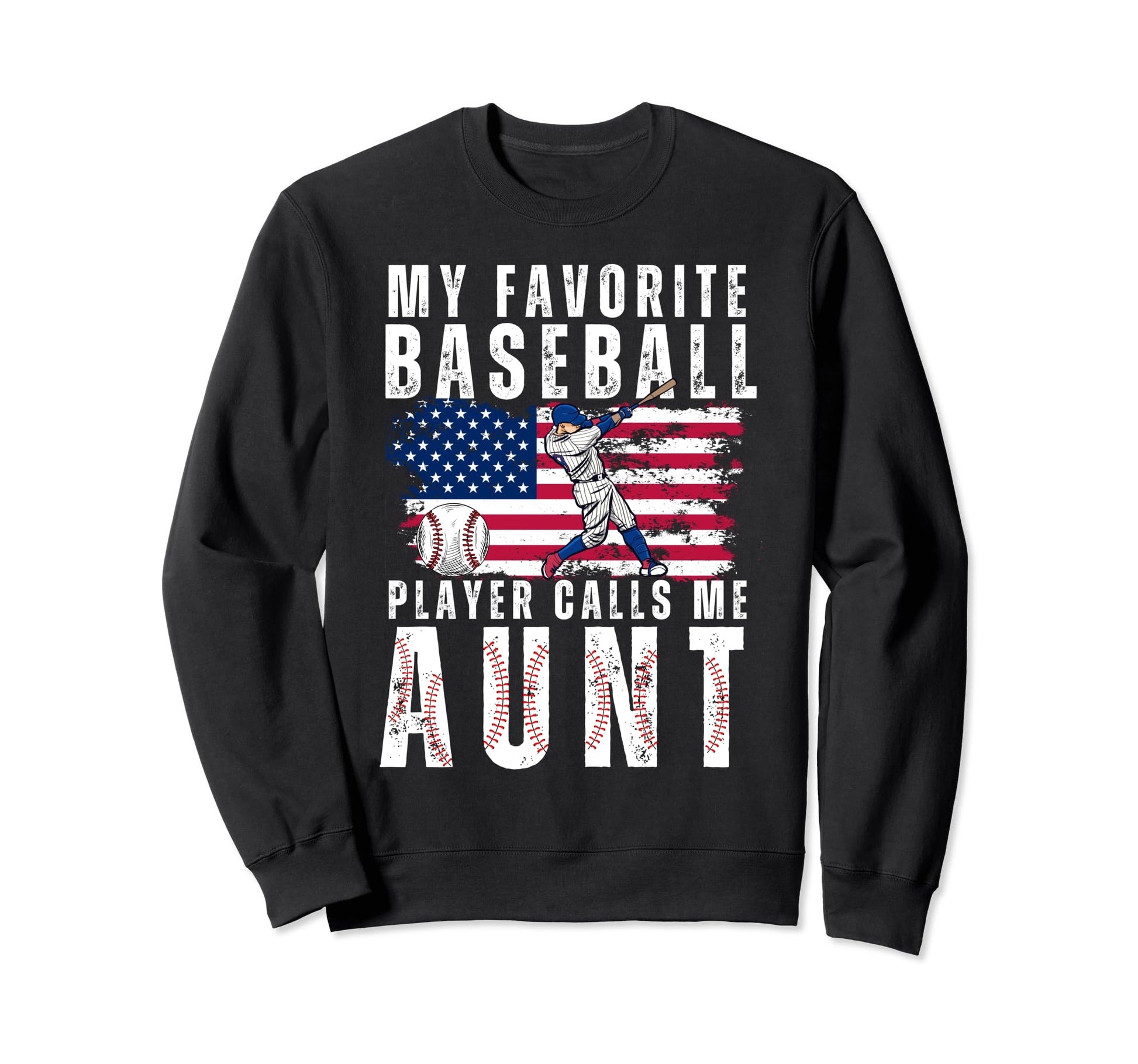 My Favorite Baseball Player Calls Me Sweatshirt - Minimalist Print Unisex - T-Shirt, Sweatshirt, Hoodie