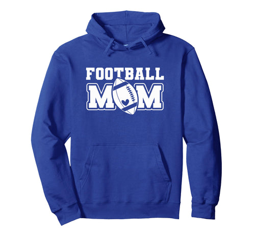 Womens Game Day White And Blue High Hoodie - Custom Art Print Unisex - T-Shirt, Sweatshirt, Hoodie