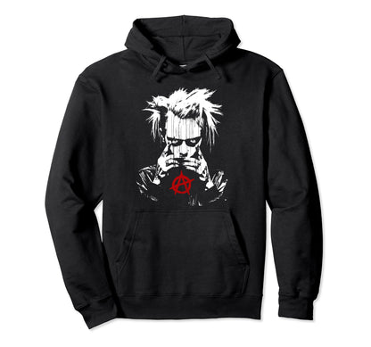 Grunge Distressed Punk Aesthetic 90S Hoodie - Streetwear Style Unisex - T-Shirt, Sweatshirt, Hoodie