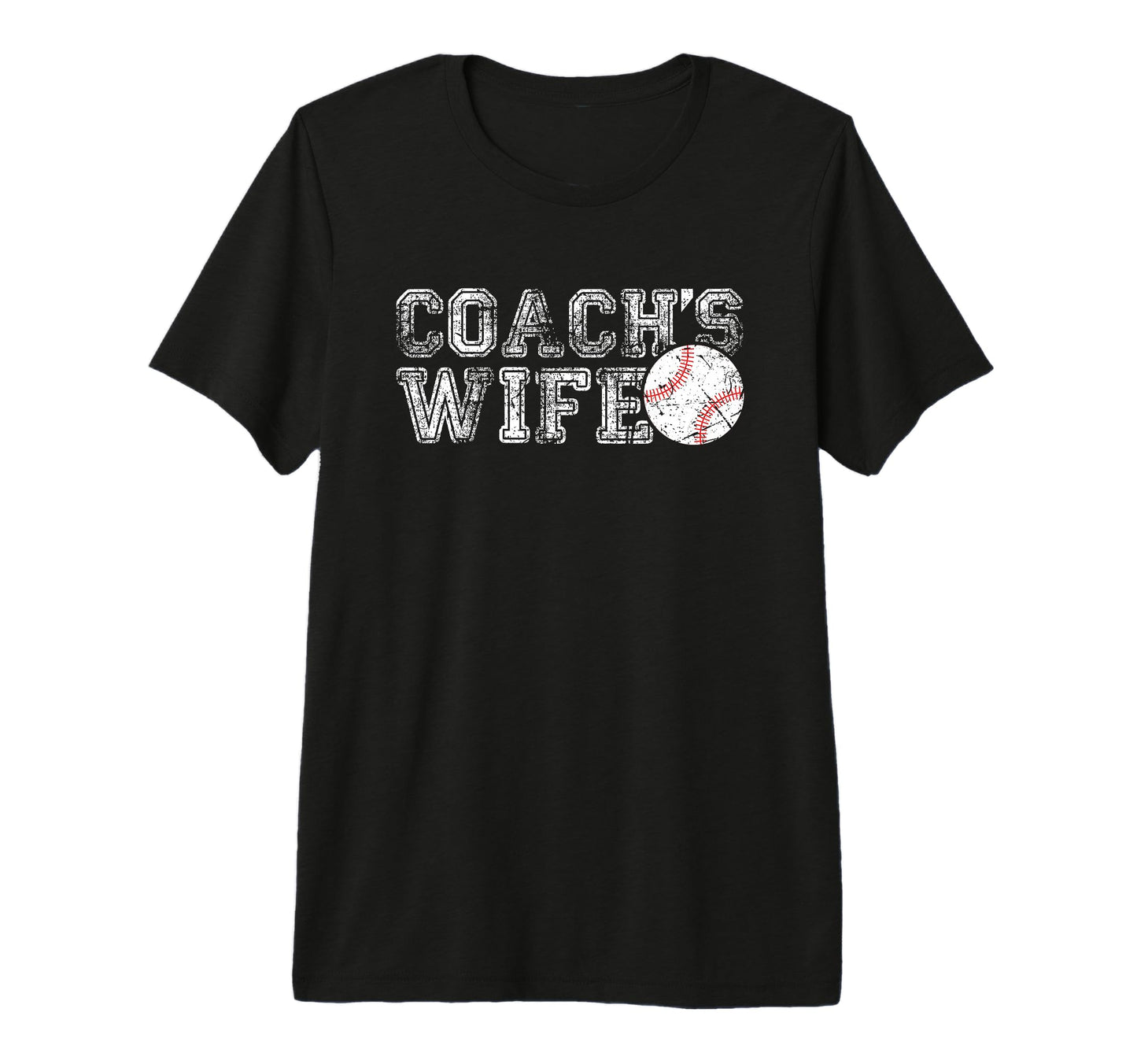Coachs Wife Baseball Funny Sport Tri T-Shirt - Streetwear Style for Adults - T-Shirt, Sweatshirt, Hoodie