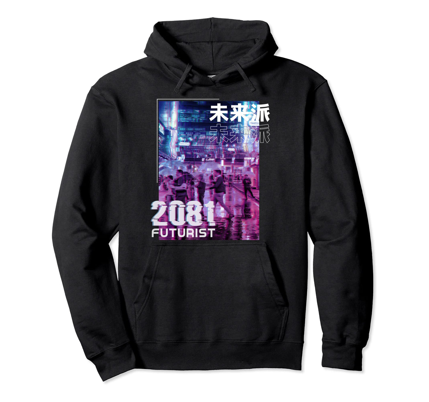 Aesthetic Vaporwave Japan Futurist Hoodie - Streetwear Style for Adults - T-Shirt, Sweatshirt, Hoodie