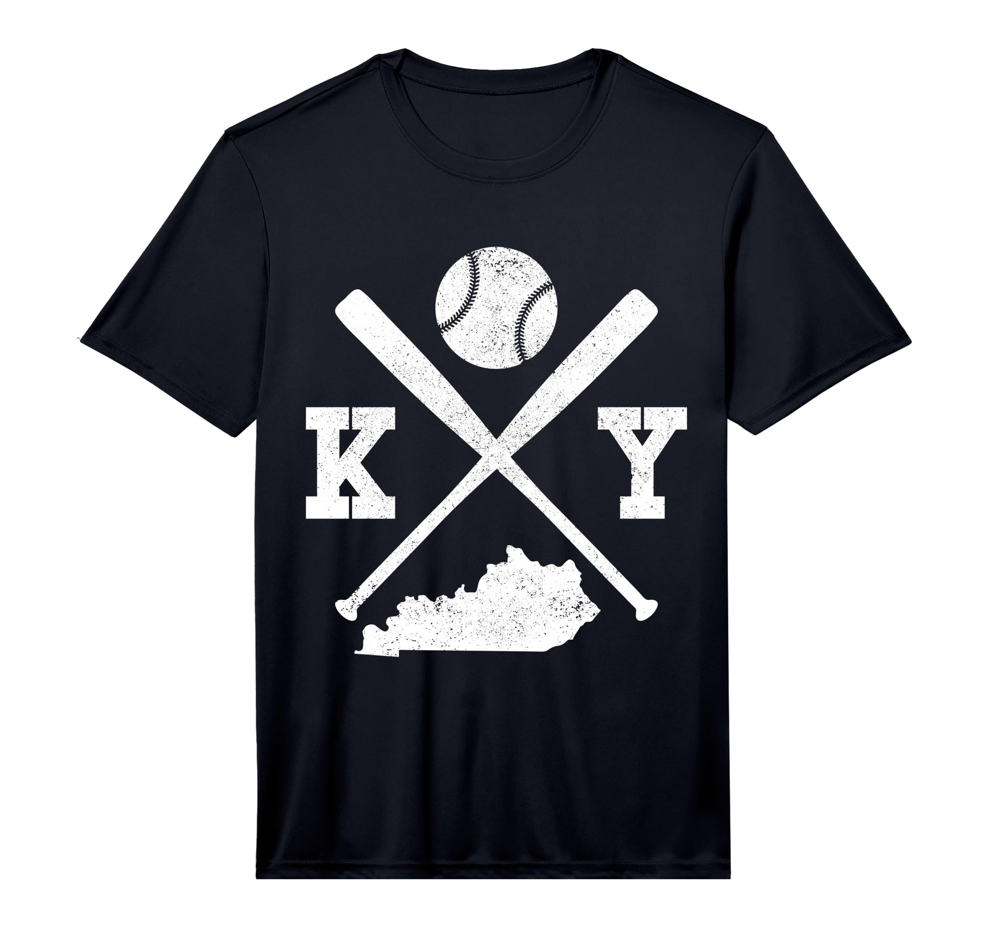 Mens Ky Usa State Baseball Player T-Shirt - Casual Everyday Wear Unisex - T-Shirt, Sweatshirt, Hoodie