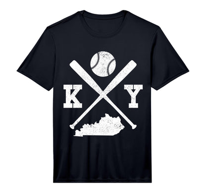 Mens Ky Usa State Baseball Player T-Shirt - Casual Everyday Wear Unisex - T-Shirt, Sweatshirt, Hoodie