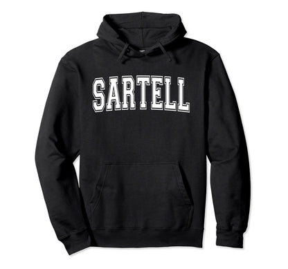 Sartell Mn Minnesota Usa Sports Varsity Hoodie - Novelty Apparel Unisex - T-Shirt, Sweatshirt, Hoodie
