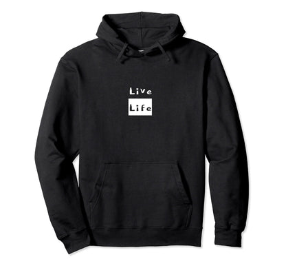 Live Life Optimistic View Hoodie - Casual Everyday Wear for Adults - T-Shirt, Sweatshirt, Hoodie
