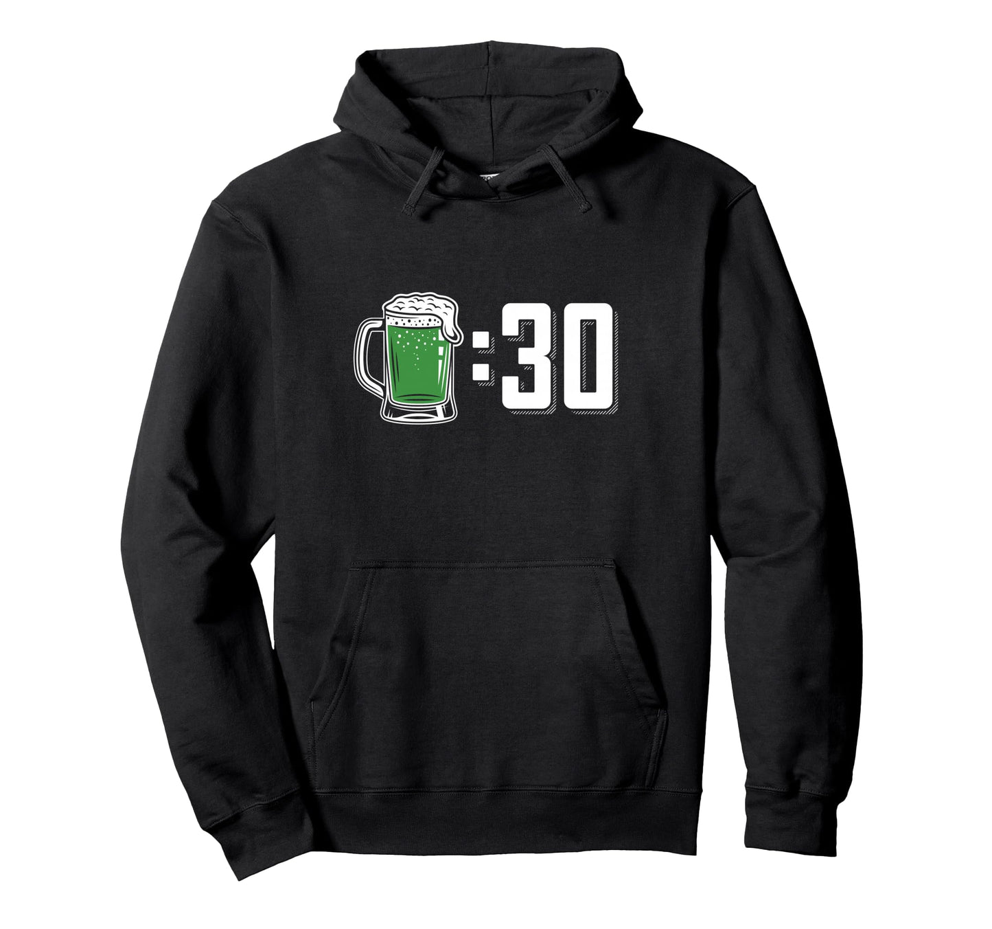 Green Beer 30 St Patricks Day Drinking Hoodie - Minimalist Print Men Women - T-Shirt, Sweatshirt, Hoodie
