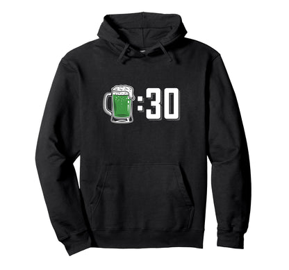 Green Beer 30 St Patricks Day Drinking Hoodie - Minimalist Print Men Women - T-Shirt, Sweatshirt, Hoodie