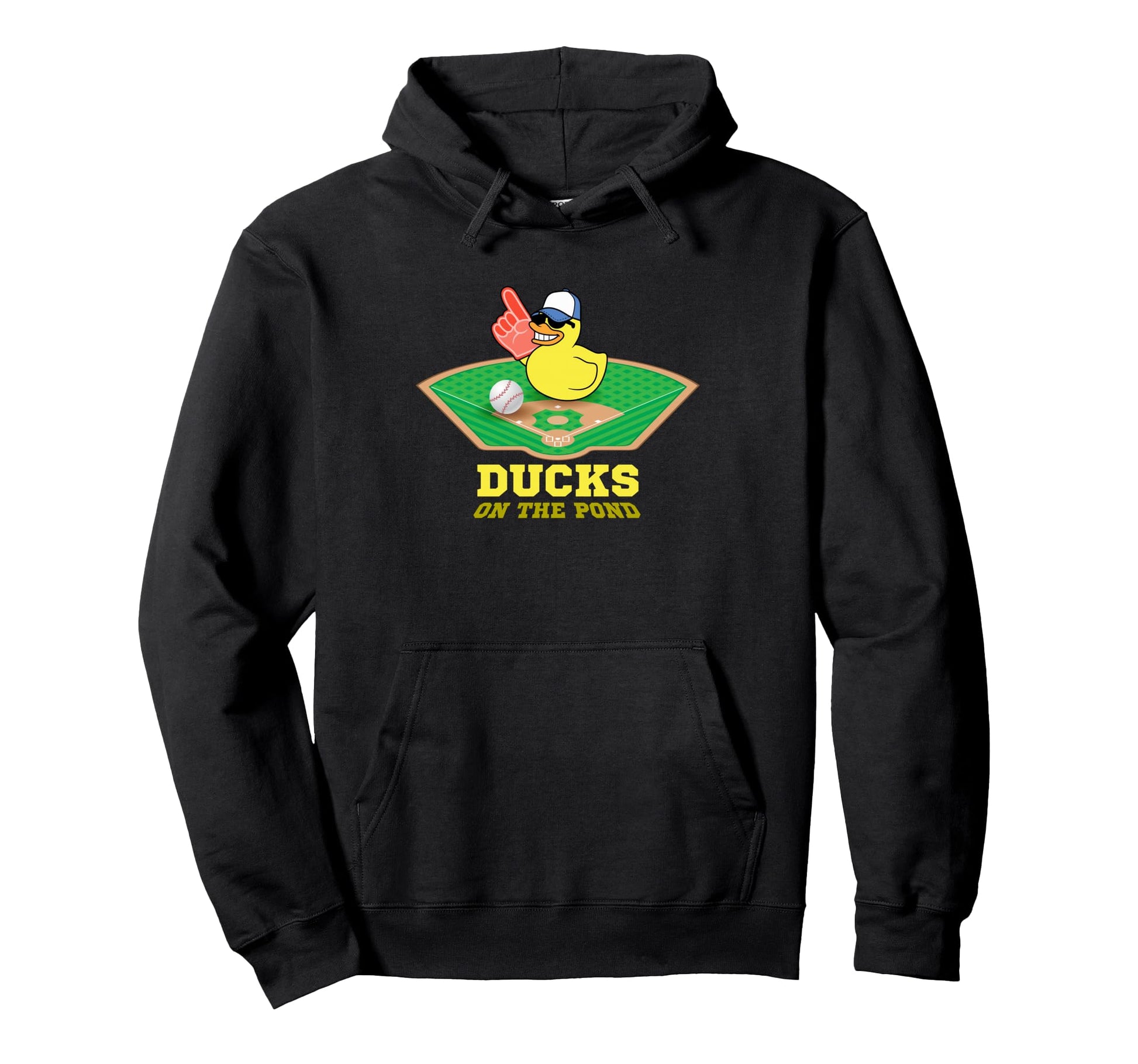 Ducks Pond Baseball Ducks Pond Hoodie - Streetwear Style Men Women - T-Shirt, Sweatshirt, Hoodie