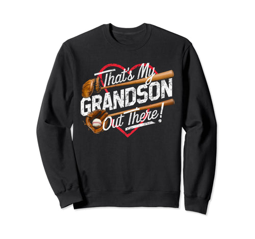 Baseball Grandma Grandmother Sweatshirt - Aesthetic Graphic for Adults - T-Shirt, Sweatshirt, Hoodie