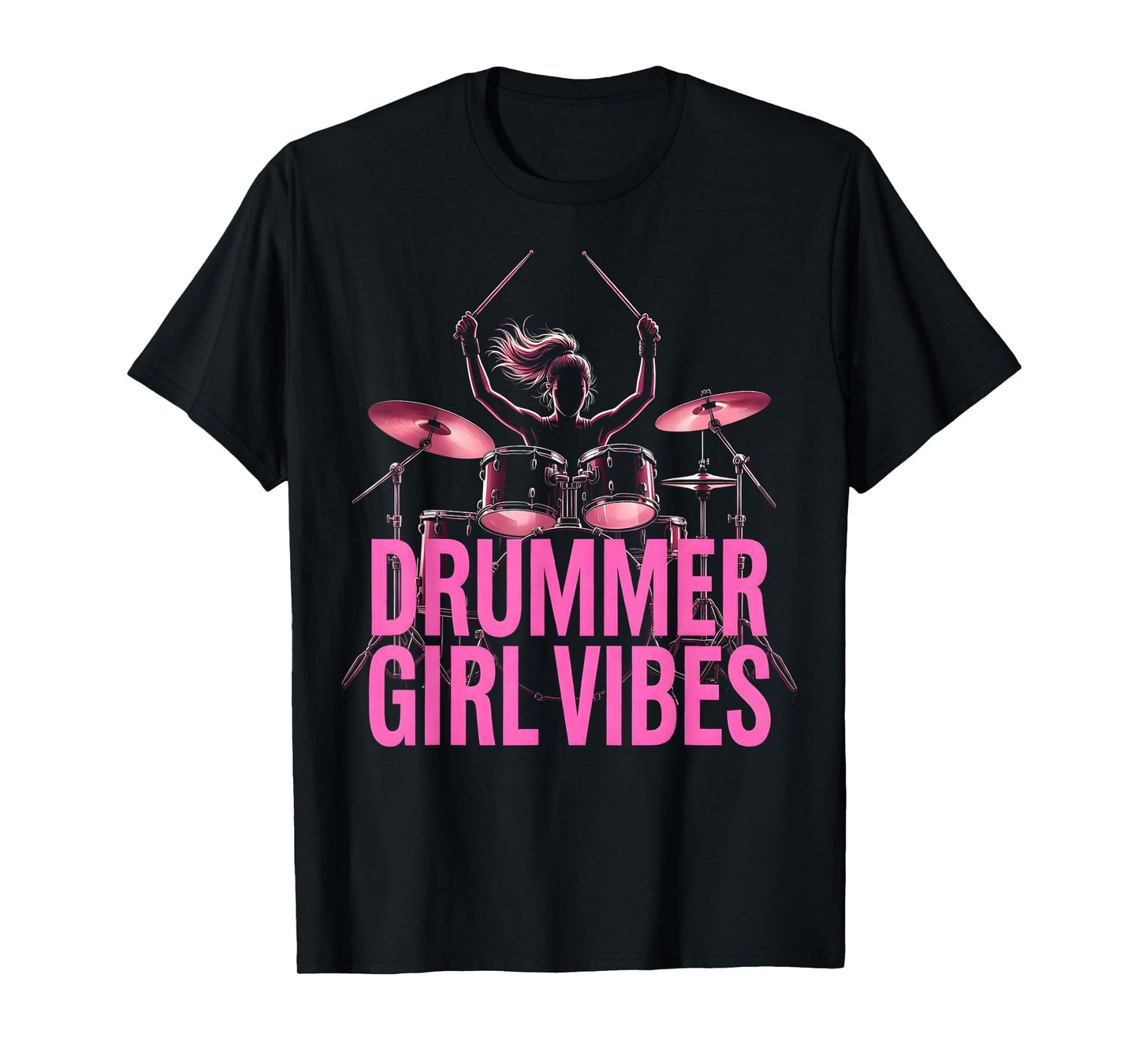 Drummer Vibes Rock N Roll T-Shirt - Streetwear Style Unisex - T-Shirt, Sweatshirt, Hoodie