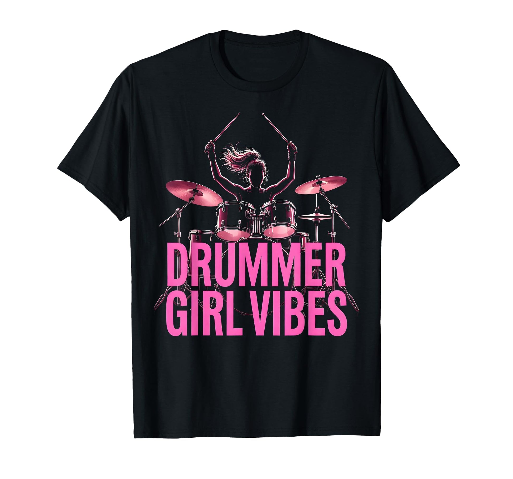 Drummer Vibes Rock N Roll T-Shirt - Streetwear Style Unisex - T-Shirt, Sweatshirt, Hoodie