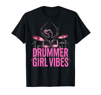 Drummer Vibes Rock N Roll T-Shirt - Streetwear Style Unisex - T-Shirt, Sweatshirt, Hoodie