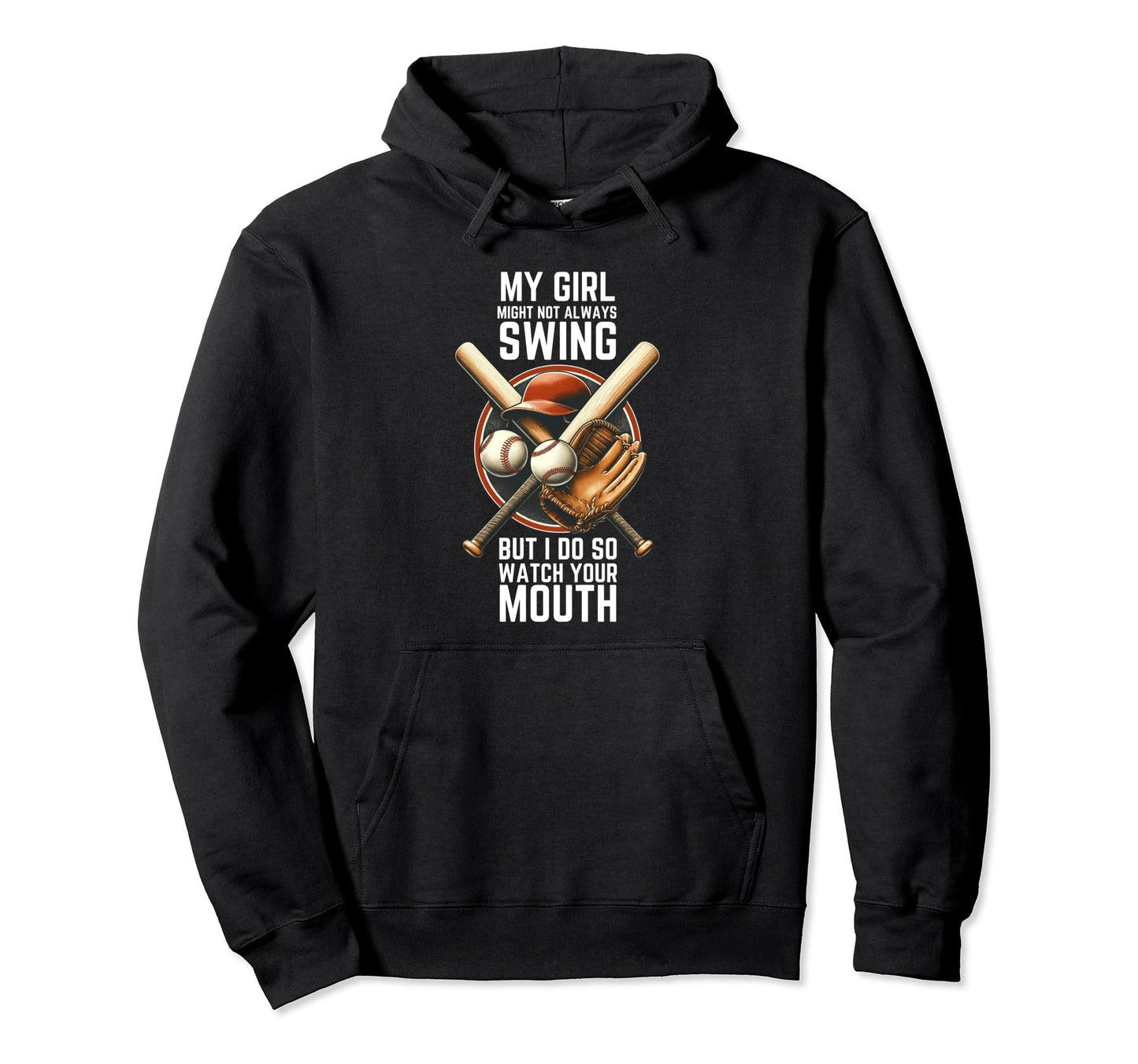 My May Not Always Swing But I Do So Hoodie - Fun Novelty Design Unisex - T-Shirt, Sweatshirt, Hoodie