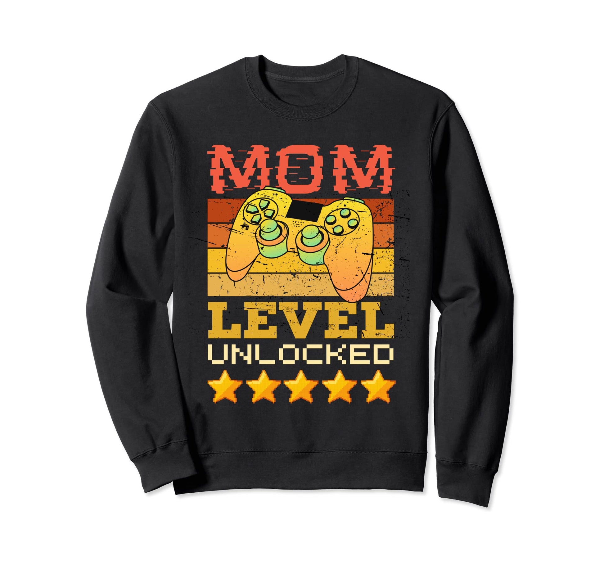 Mom Level Unlocked Pregnancy Sweatshirt - Streetwear Style for Adults - T-Shirt, Sweatshirt, Hoodie