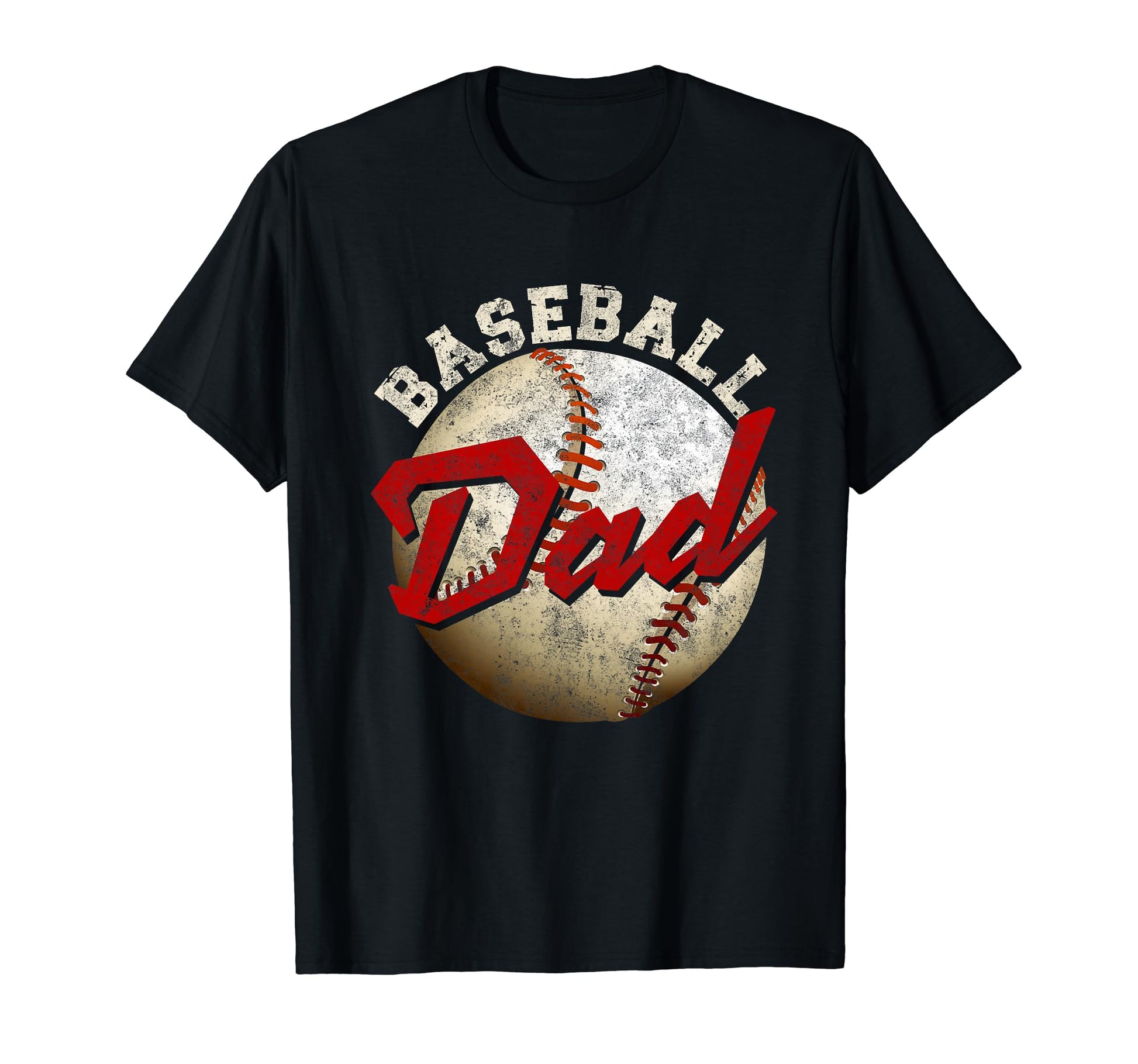 Baseball Dad Fathers Day Daddy T-Shirt - Minimalist Print for Adults - T-Shirt, Sweatshirt, Hoodie
