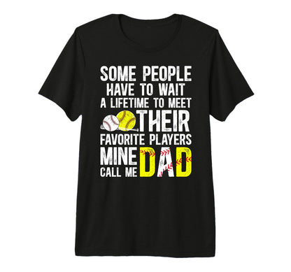 Mens Favorite Players Call Me Dad T-Shirt - Minimalist Print for Adults - T-Shirt, Sweatshirt, Hoodie