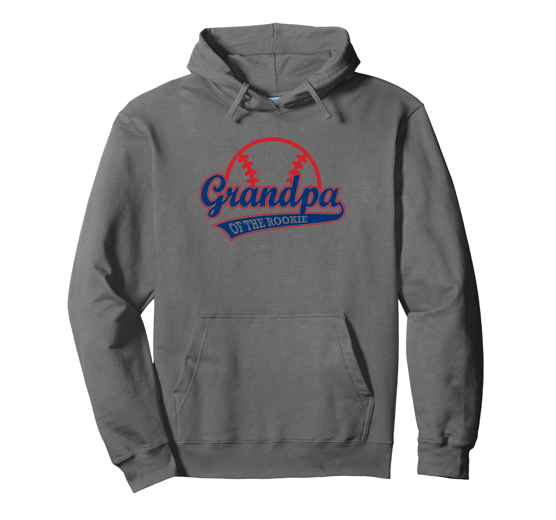 Funny Baseball Grandpa Rookie Hoodie - Graphic Print Unisex - T-Shirt, Sweatshirt, Hoodie