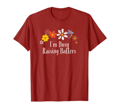 Flowers Drawing Im Busy Raising T-Shirt - Aesthetic Graphic Men Women - T-Shirt, Sweatshirt, Hoodie
