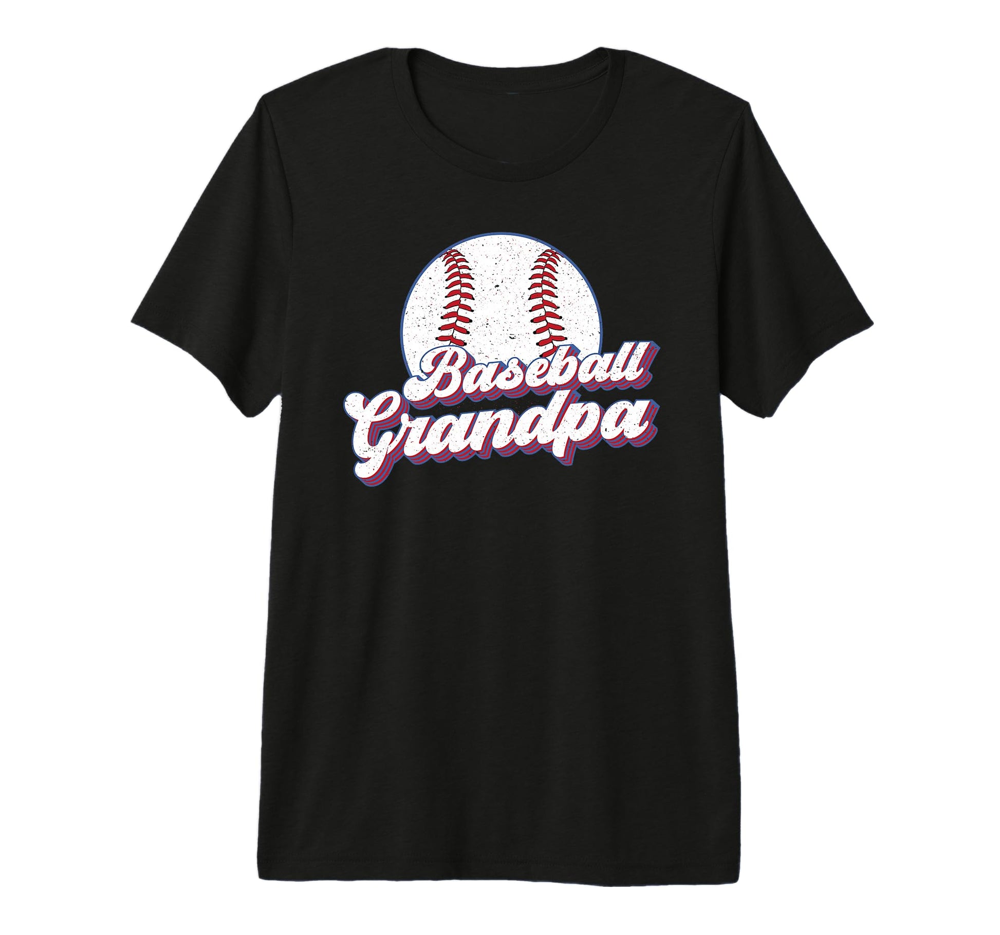 Mens Baseball Grandpa Baseball Player T-Shirt - Unique Graphic Unisex - T-Shirt, Sweatshirt, Hoodie