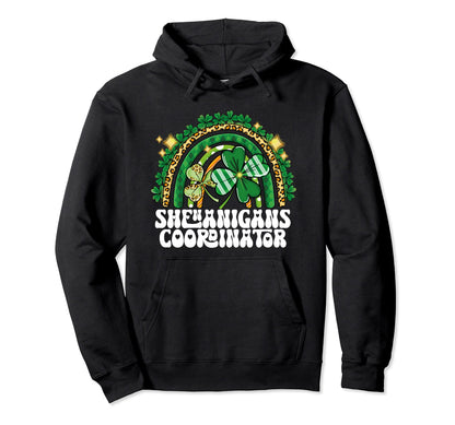 Shenanigans Coordinator Rainbow Hoodie - Aesthetic Graphic for Adults - T-Shirt, Sweatshirt, Hoodie