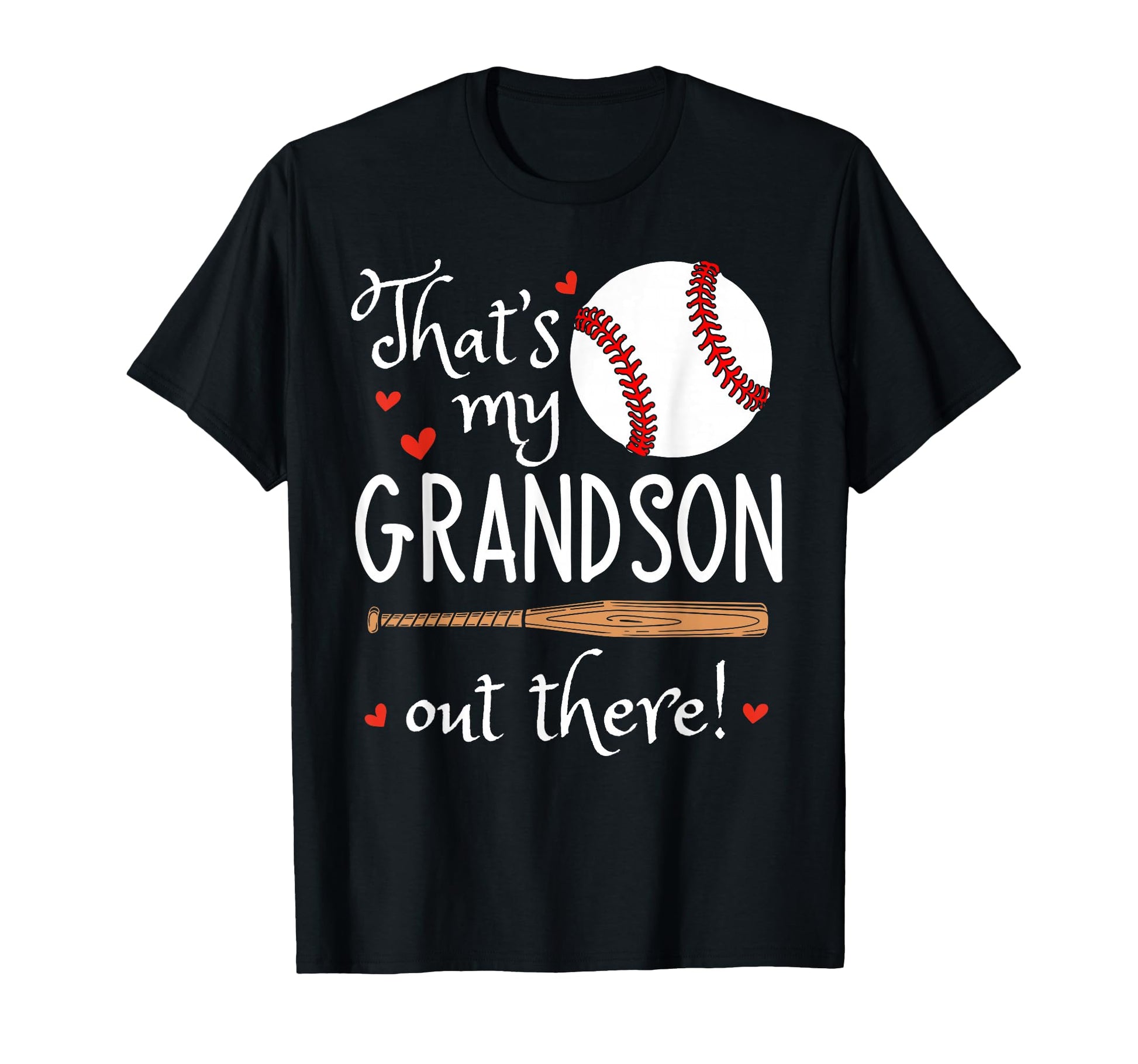 Funny Thats My Grandson Out There Grandma T-Shirt - Novelty Apparel Unisex - T-Shirt, Sweatshirt, Hoodie